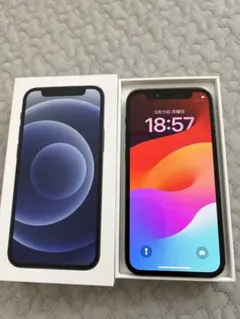 iPhone 12 mini ブラック 64 GB SIMフリー