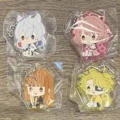 カラフルピーチ ぺたっとねじまき　らばーきーほるだー　4点セット