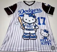 ま*す様 homage キティコラボ ドジャースシャツ MLB サンリオ - メルカリ