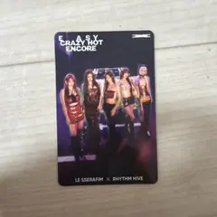 【コード未使用】LE SSERAFIM 東京ドーム 限定 リズムハイブ トレカ