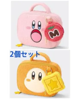 ジーユー　星のカービィ　カービィ ワドルディ　ポーチ Kirby 2個セット