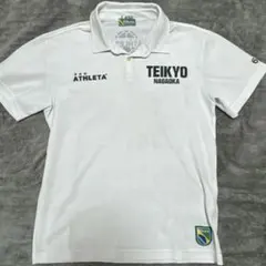 ATHLETA TEIKYO NAGAOKA ポロシャツ Lサイズ ホワイトのサムネイル