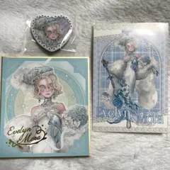 第五人格　sweet world story 缶バッジ　ポスカ　レディ・ファウロ