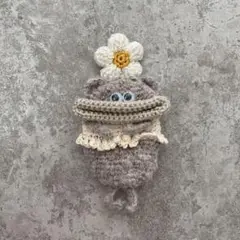 パクパクモンスター*キーケース*もふもふくま*お花