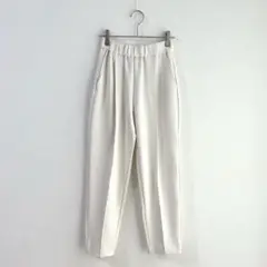 3926【オーガ】未使用タグ付き　OHGA マシュマロパンツ　ミルク　Ｓ