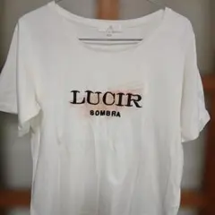 rienda 半袖 ロゴTシャツ ホワイトのサムネイル