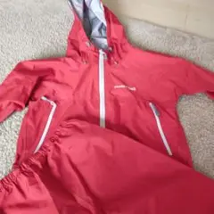 mont-bell レインコート サイズ130 レッド