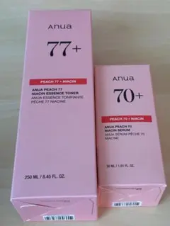 アヌア、桃77％ナイアシンエッセンストナー