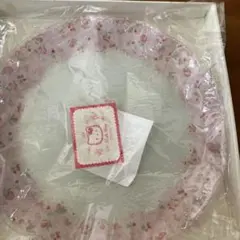 ハローキティ 食器セット ピンク 5点セット　ガラス製