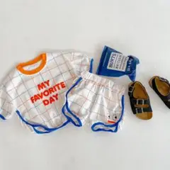 ９月末まで割引中♡夏服セットアップ100cm