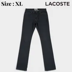 新品・未使用・訳あり★LACOSTE　スキニーデニム　パンツ　グレー　XL