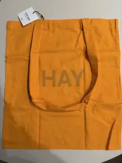 未使用品【HAY】 トートバッグ　マンゴー　オレンジ