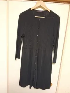 LEONARD FASHION 長袖カーディガン ブラック系