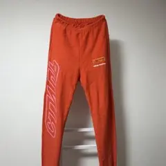 【訳アリ】HERON PRESTON スウェットパンツ レッド Mのサムネイル