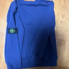 希少 Stone Island ジップアップ スウェット ブルー系 m632 - メルカリ