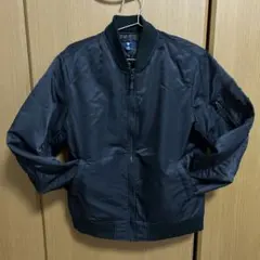UNIQLO 黒 ボンバージャケット 160