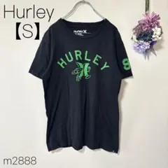 ハーレー 半袖Tシャツ ロゴプリント 綿100% Uネック ブラック 【S】