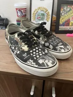 VANS 90年代 スカルパイレーツ サイドテープ USA製 ダメージ レア