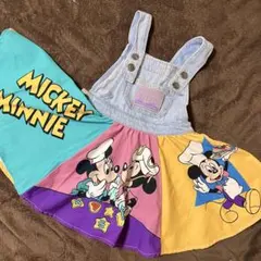 ミッキー ミニー ジャンバースカート