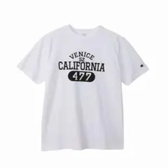 新品 Champion【チャンピオン】 ベーシック プリント Tシャツ(L)