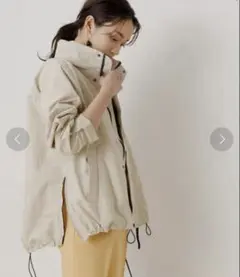 最終お値下げです！ADAM ET ROPE×GERRY 2WAYフードブルゾン