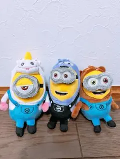 ミニオン ぬいぐるみ 3体セット(USJ購入品)