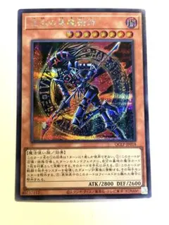 遊戯王 混沌の黒魔術師 シークレットレア