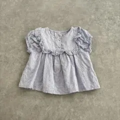 90 しまむら 刺繍ブラウス