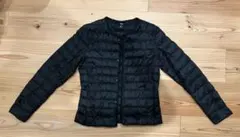 ウルトラライトダウン黒レディースMユニクロ