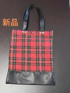 新品　あゆぱん　ayupan タータンチェック トートバッグ