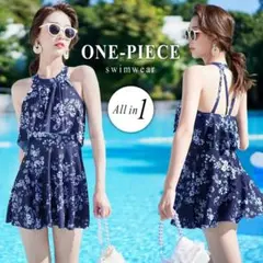 【さゆり様専用】Teddyshop フレア ワンピース水着 オールインワン