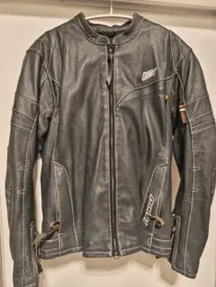 HYOD バイク用レザーパンチングジャケット HYOD パンチングレザージャケット