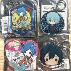 明治東京恋伽　めいこい　滝廉太郎　アクキー　レザーチャーム　4点セット　①