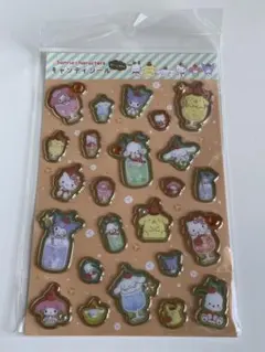 《正規品》サンリオキャラクターズ　ストーン付きキャンディシール