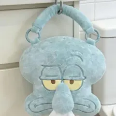 スポンジボブ イカルドぬいぐるみ形のティッシュボックス