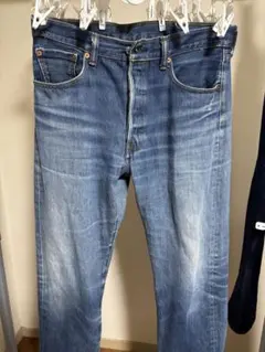 Levi's 505 日本製 2002年 W29 ヒゲ 色落ち ストレートデニム - メルカリ