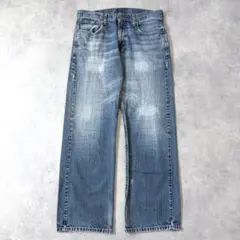 リーバイス501 Levis W36 ブルーデニム 青 古着 鬼ヒゲ 22396 - メルカリ