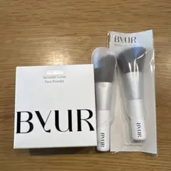 新品　ByUR バイユア セラムフィット フェイスパウダー　ミニブラシ2本付き