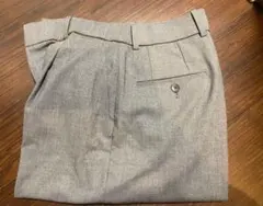 UNIQLO タックワイドパンツ（標準丈）グレー　Sサイズ