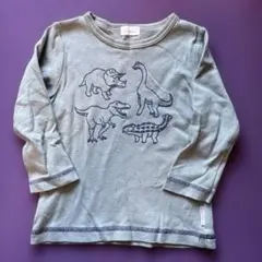 長袖Tシャツ コンビミニ 恐竜　サイズ80のサムネイル