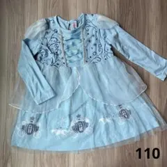 かん様専用シンデレラ風　ワンピース　シフォン　プリンセス　女の子