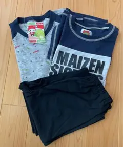 【新品・未使用】まいぜんシスターズ　半袖・長袖パジャマ　2枚セット　130