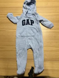 babyGap フード付きロンパース 9-12ヶ月 グレー