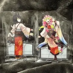 鬼滅の刃 午年 アクスタ 伊黒小芭内 甘露寺蜜璃