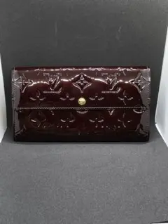 ✰美品❗️Louis Vuitton 長財布 ワインレッド