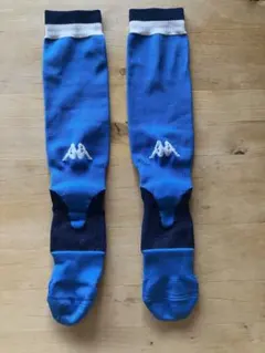 サッカーソックス 25〜27 青