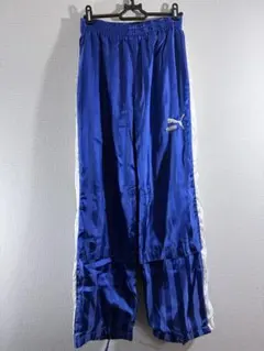 PUMA トラックパンツ ジャージ シャドーストライプ ブルー ヒットユニオン