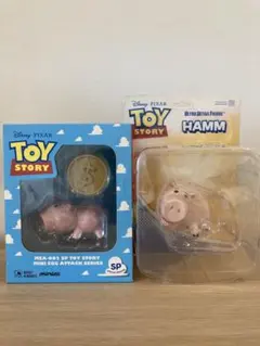 Toy Story Hamm フィギュア トイストーリー　ハム　2体セット