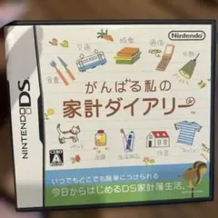 NintendoDS がんばる私の家計ダイアリー　家計簿