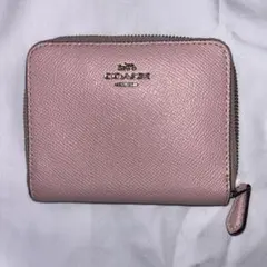 COACH 二つ折り財布 ピンクのサムネイル